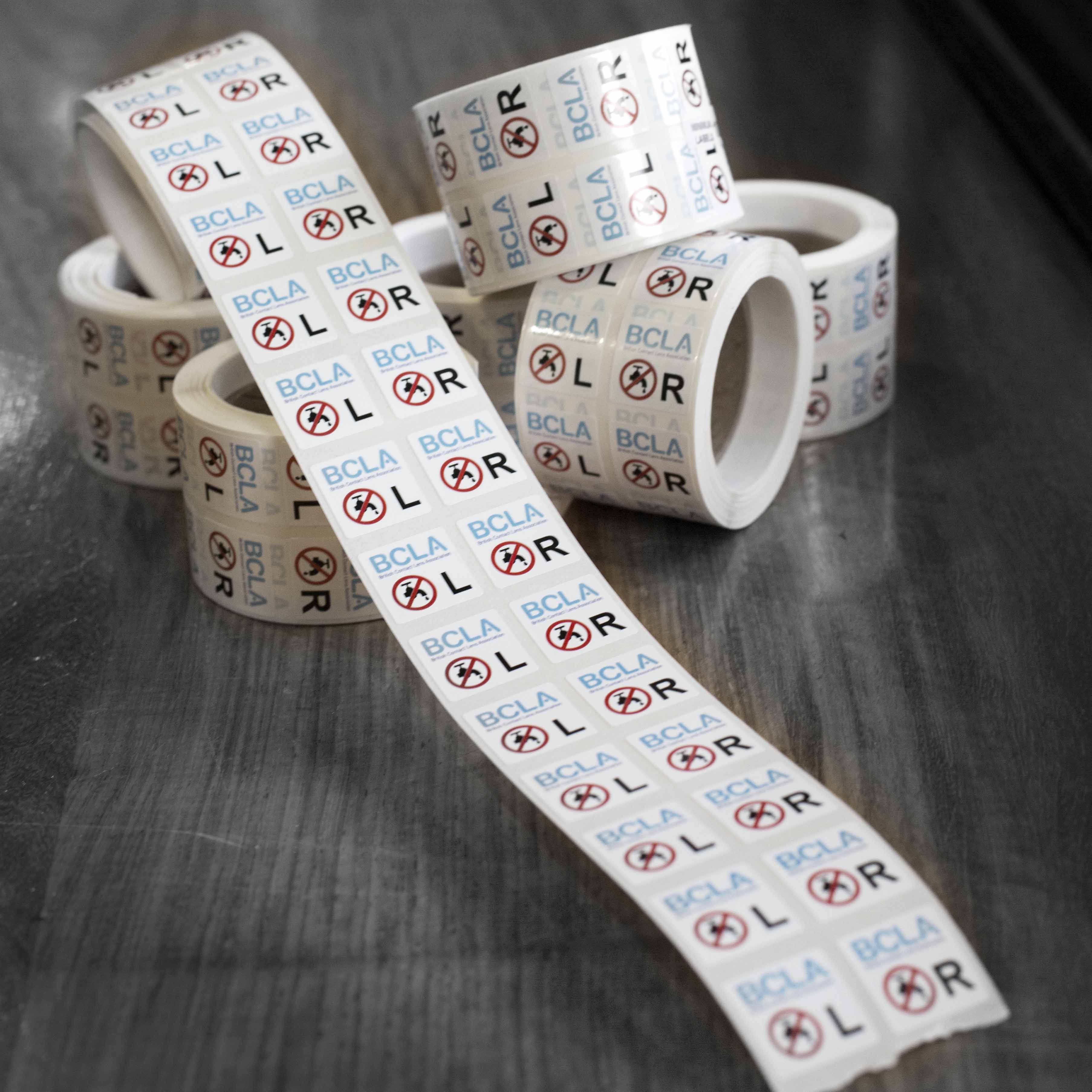 BCLA No Water Stickers (1,000 pairs)